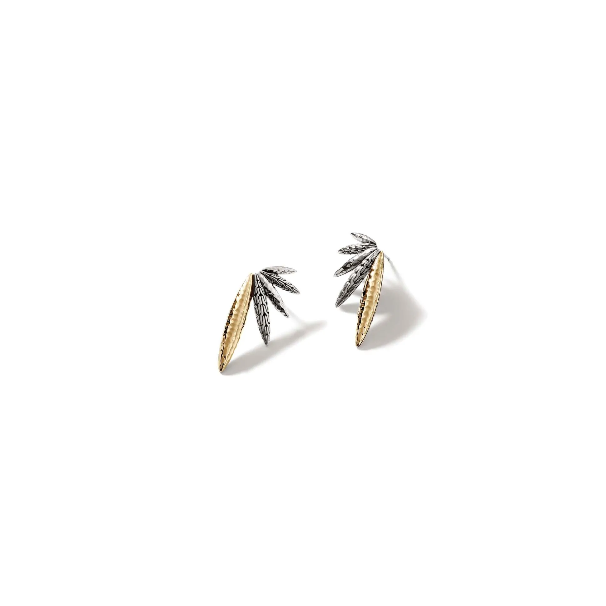 Women John Hardy Studs^Palu Stud Earring, Sterling Silver, Gold
