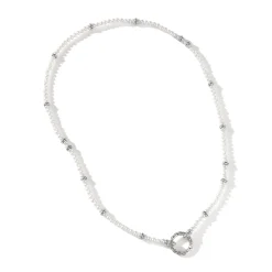 Women John Hardy Layering^Pearl Keyring Necklace, Gold