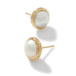 Men John Hardy Studs^Pearl Stud Earring, Sterling Silver