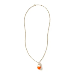 Men John Hardy Tags & Pendants^Pebble Necklace, Gold, Silver, Diamonds