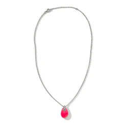 Men John Hardy Tags & Pendants^Pebble Necklace, Sterling Silver, Diamonds