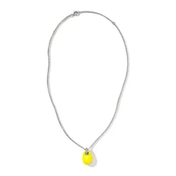 Men John Hardy Tags & Pendants^Pebble Necklace, Sterling Silver, Diamonds