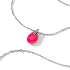 Men John Hardy Tags & Pendants^Pebble Necklace, Sterling Silver, Diamonds