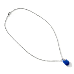 Women John Hardy Pendants^Pebble Necklace, Sterling Silver, Diamonds