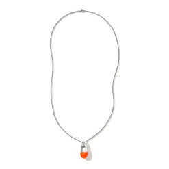 Men John Hardy Tags & Pendants^Pebble Necklace, Sterling Silver, Diamonds