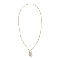 Men John Hardy Tags & Pendants^Pebble Pendant, Sterling Silver, Diamonds