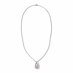 Men John Hardy Tags & Pendants^Pebble Pendant, Sterling Silver, Diamonds