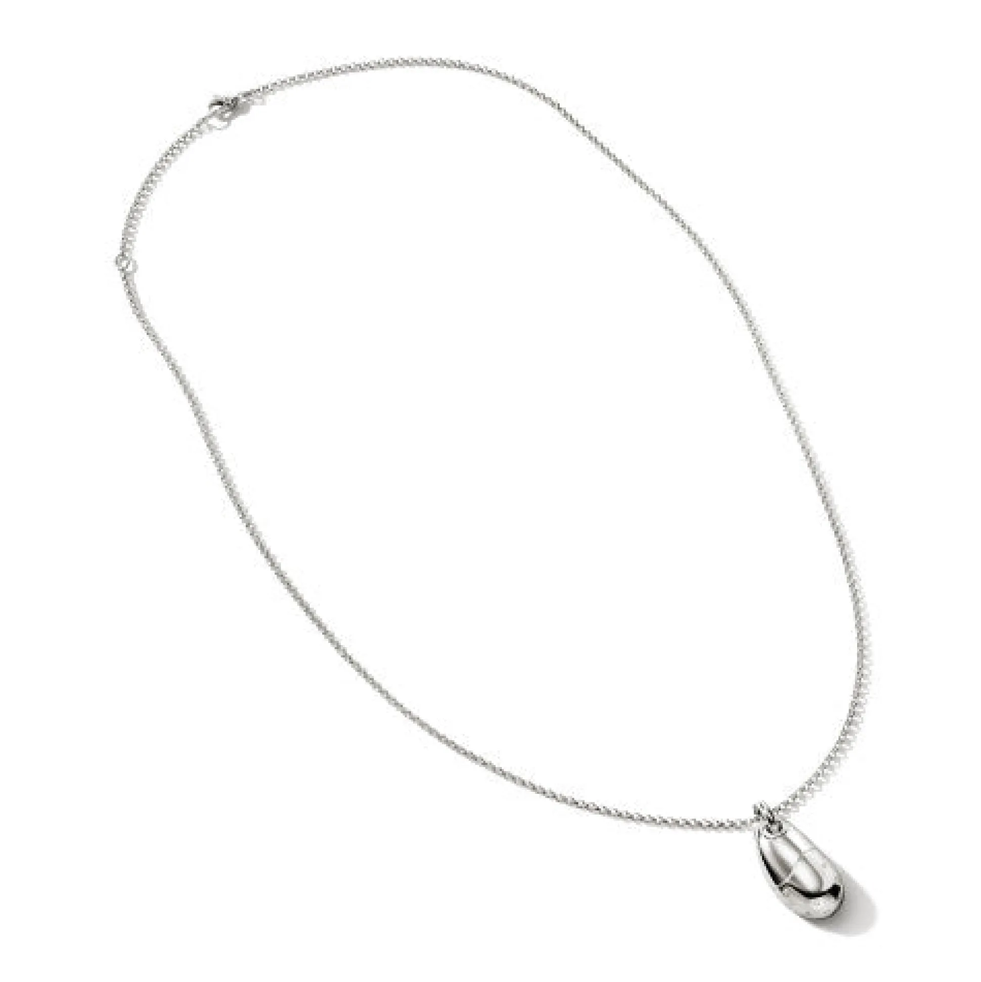 Men John Hardy Tags & Pendants^Pebble Pendant, Sterling Silver, Diamonds