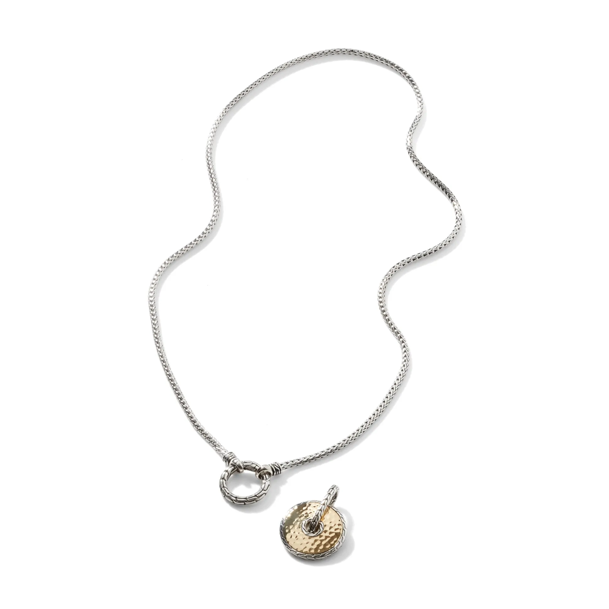 Women John Hardy Pendants^Pendant Keyring Necklace, Gold, Silver