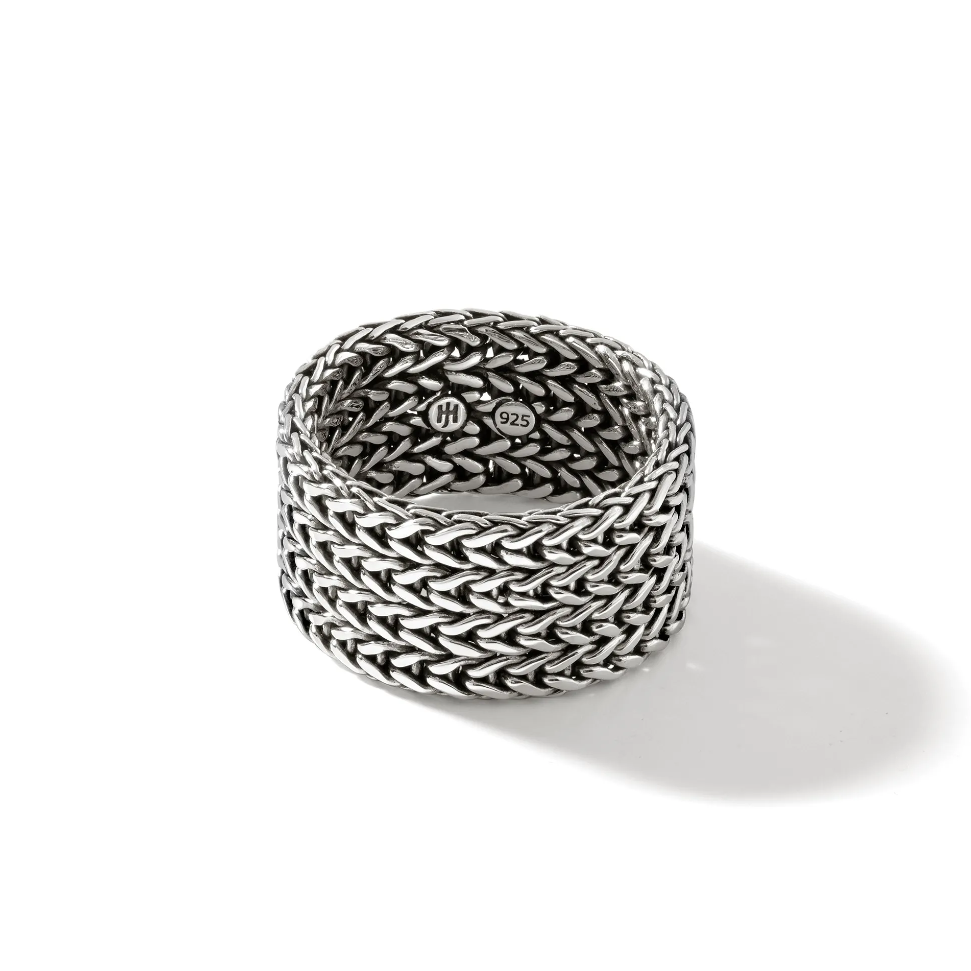 Women John Hardy Soft^Rata Chain Band Ring, Gold, Wide