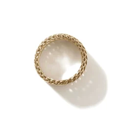 Women John Hardy Soft^Rata Chain Band Ring, Sterling Silver, Wide