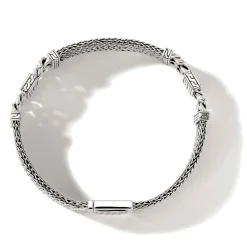 Men John Hardy Chains^Rata Chain Bracelet, Dark Silver, Gemstone