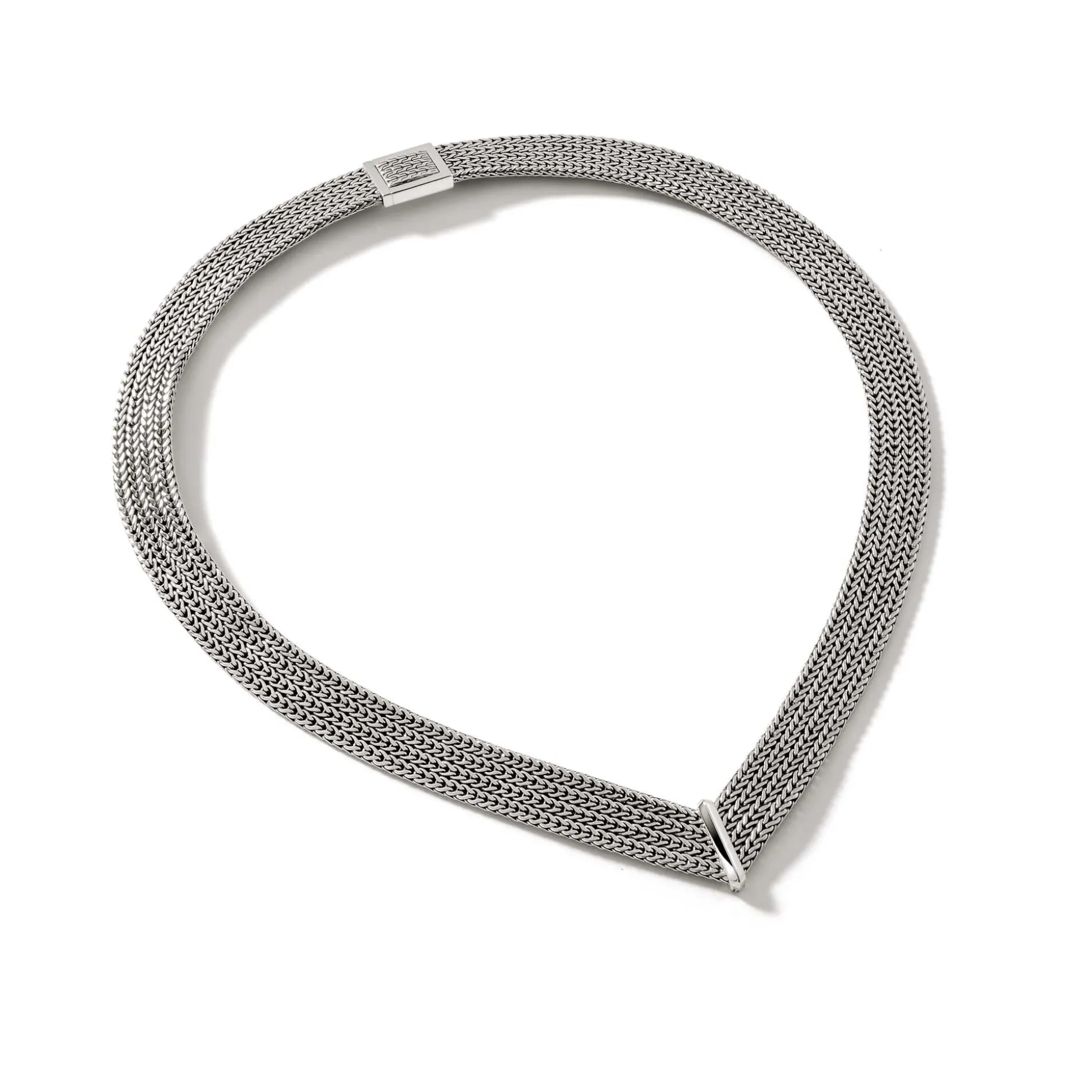 Women John Hardy Statement^Rata Chain Chevron Necklace, Sterling Silver