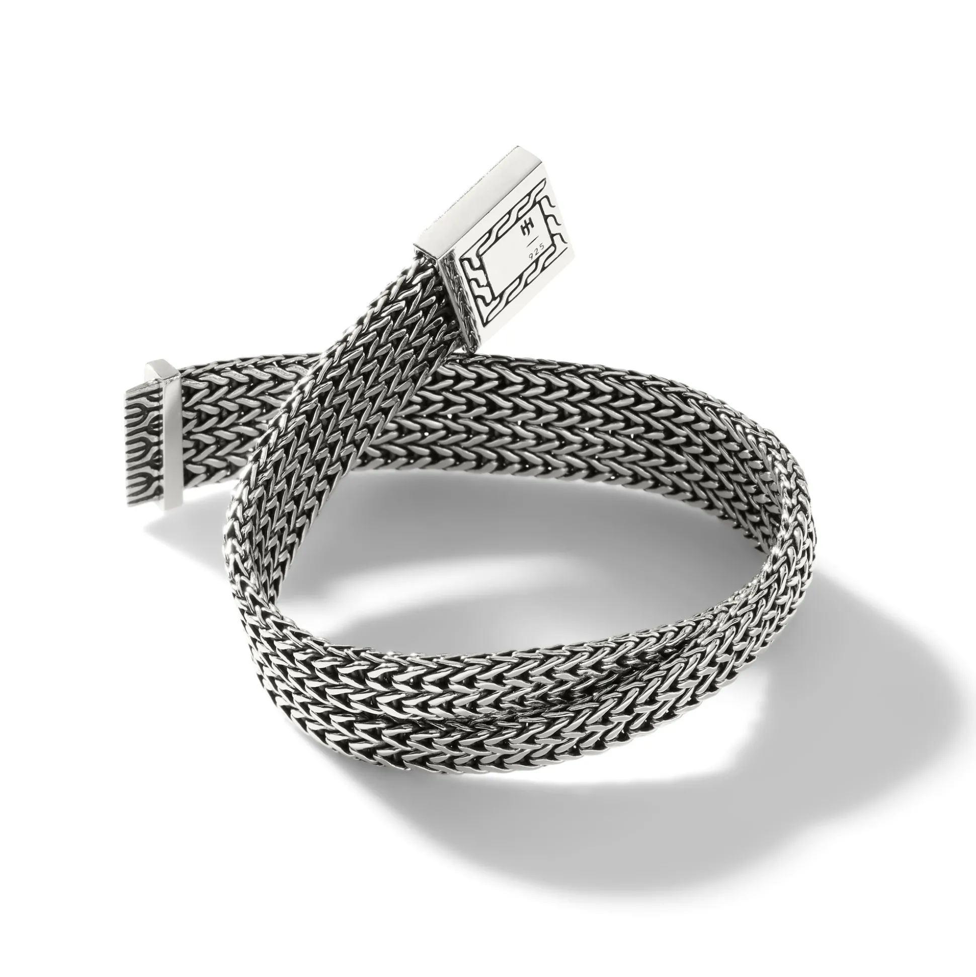 Men John Hardy Chains^Rata Chain Crossover Bracelet, Gold, Silver
