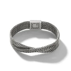 Men John Hardy Chains^Rata Chain Crossover Bracelet, Gold, Silver