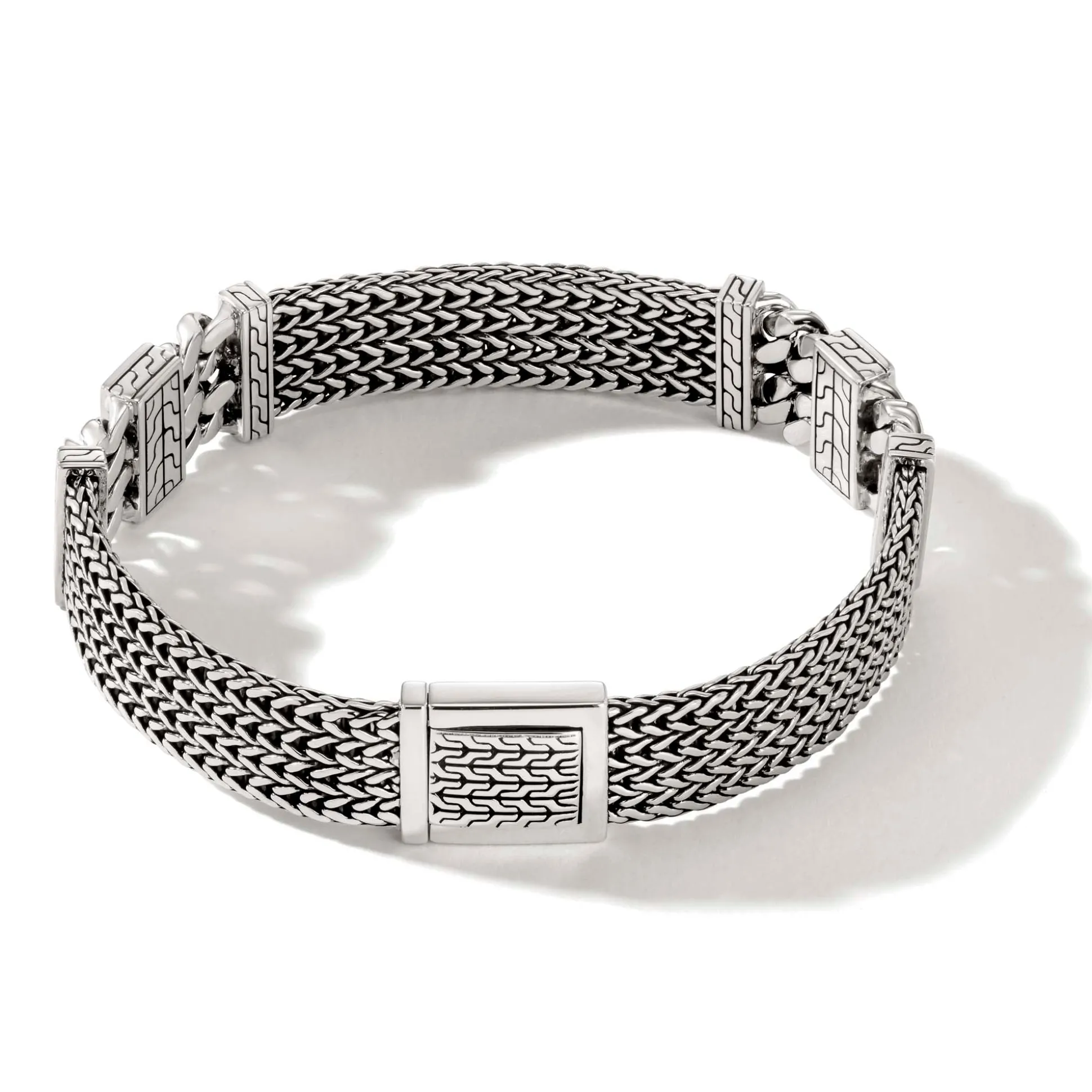 Men John Hardy Chains^Rata Chain Inlay Bracelet, Silver, Gemstone