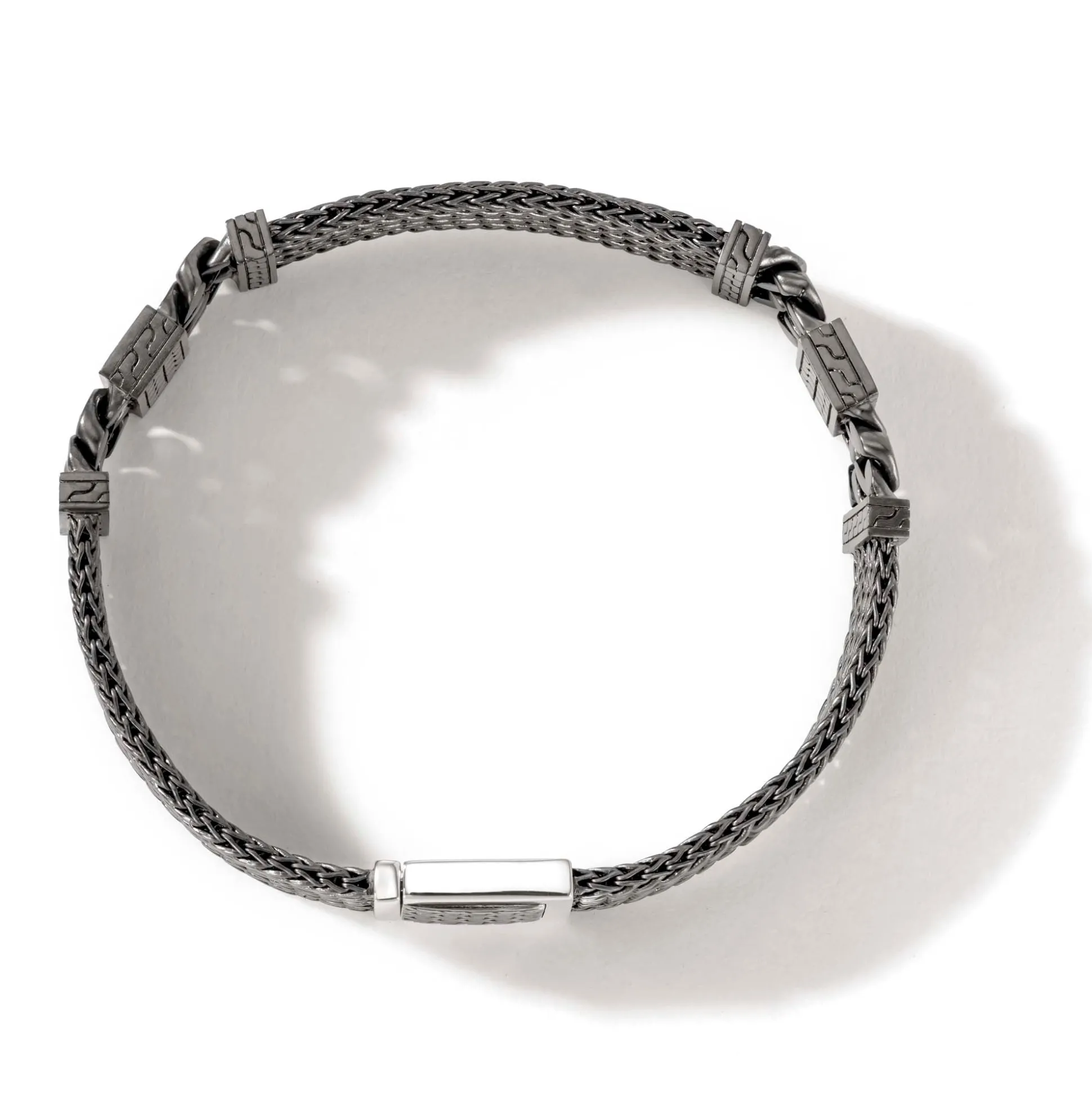 Men John Hardy Chains^Rata Chain Inlay Bracelet, Silver, Gemstone