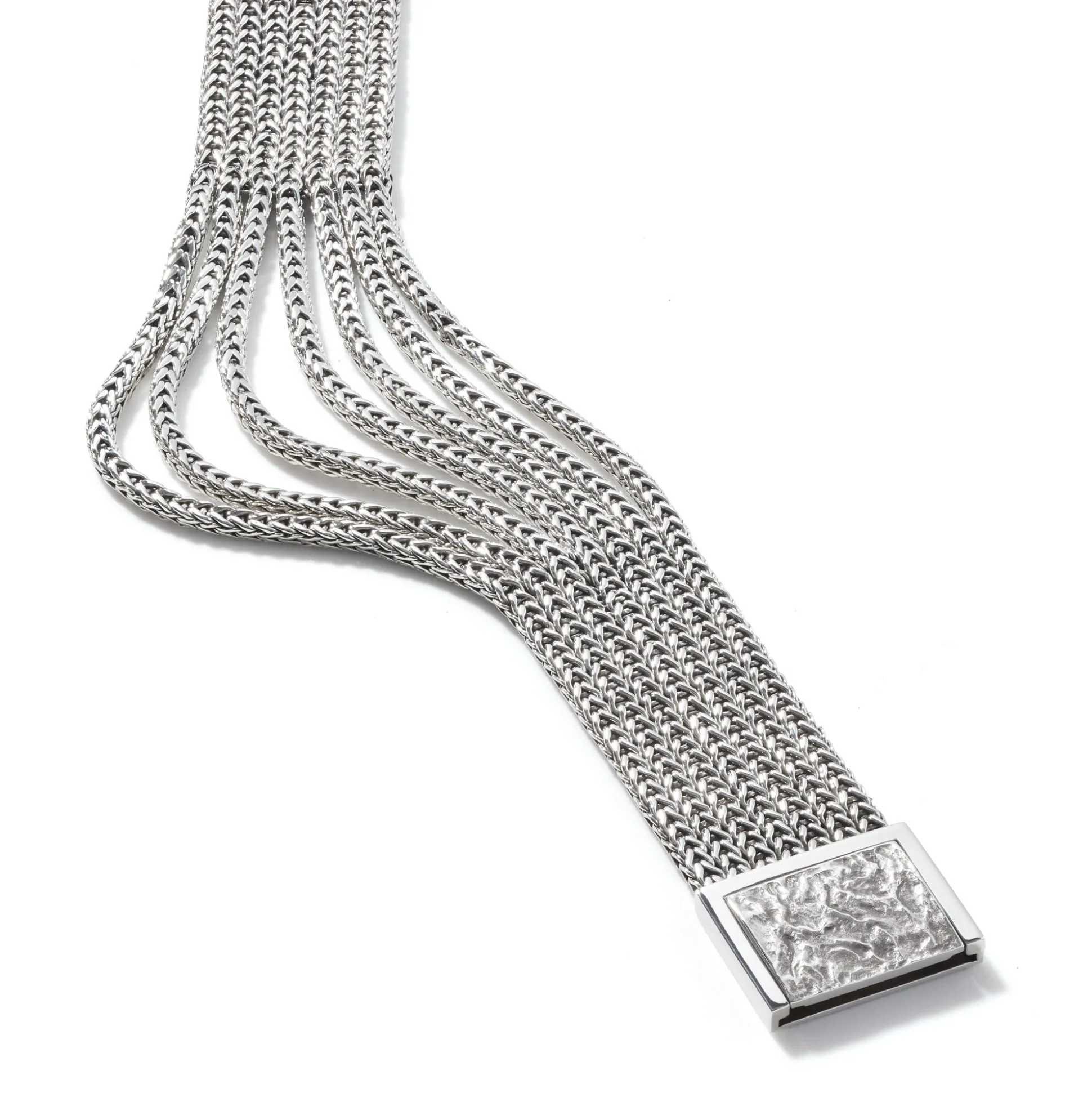 Women John Hardy Chains^Rata Chain Multi Row Bracelet, Silver