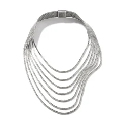 Women John Hardy Statement^Rata Chain Multi Row Necklace, Silver