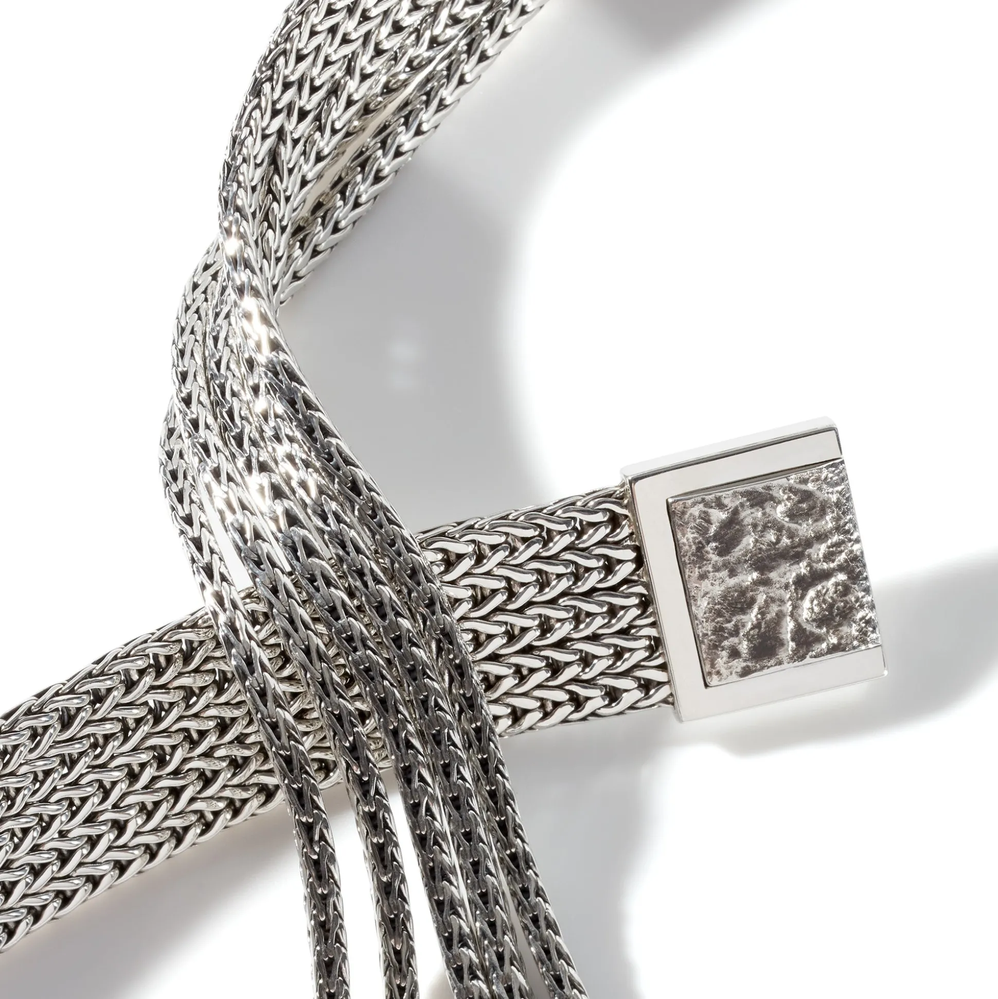 Women John Hardy Statement^Rata Chain Multi Row Necklace, Silver