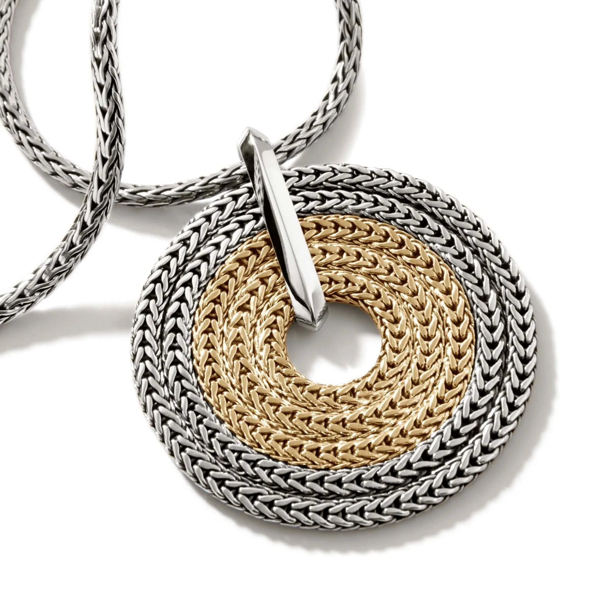 Women John Hardy Pendants^Rata Chain Pendant Necklace, Silver, Gold