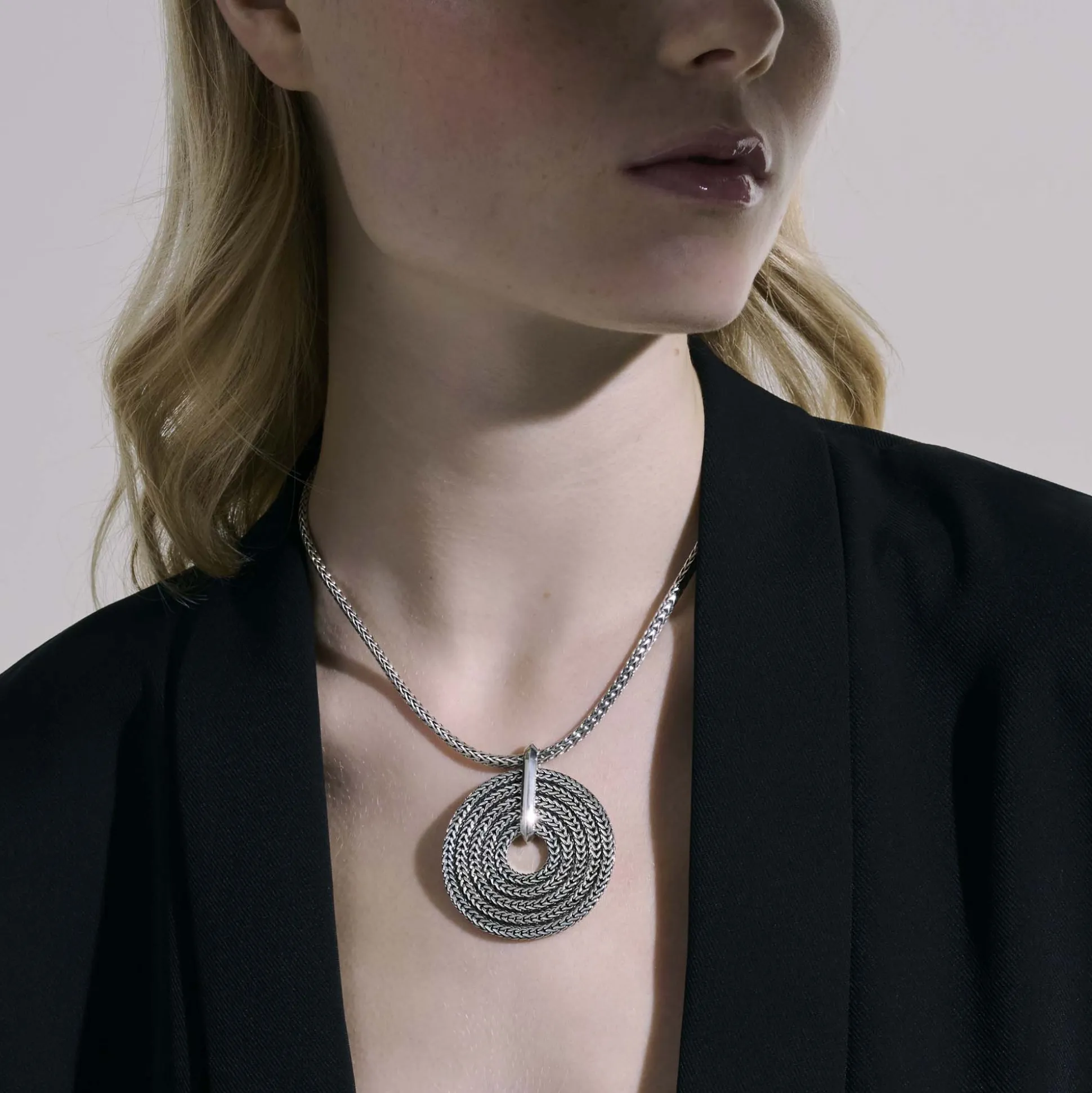 Women John Hardy Pendants^Rata Chain Pendant Necklace, Silver, Gold
