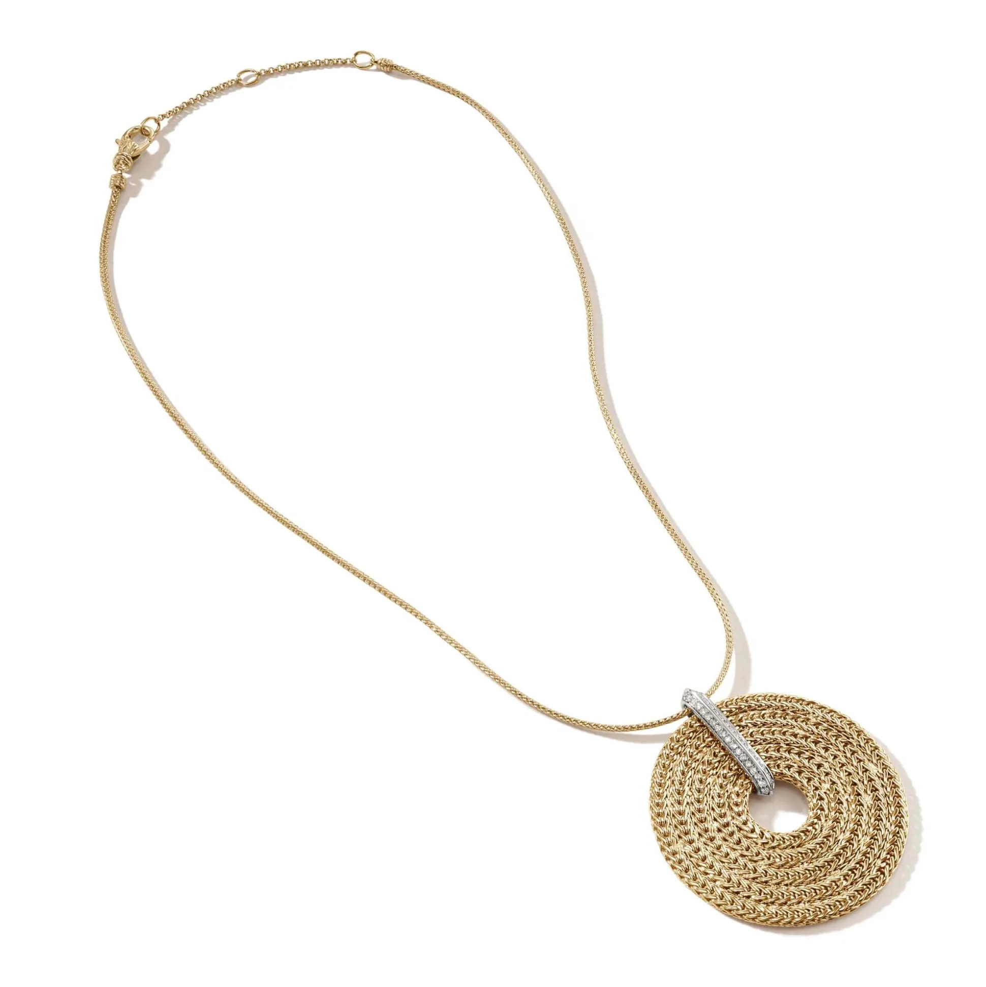 Women John Hardy Pendants^Rata Chain Pendant Necklace, Silver, Gold