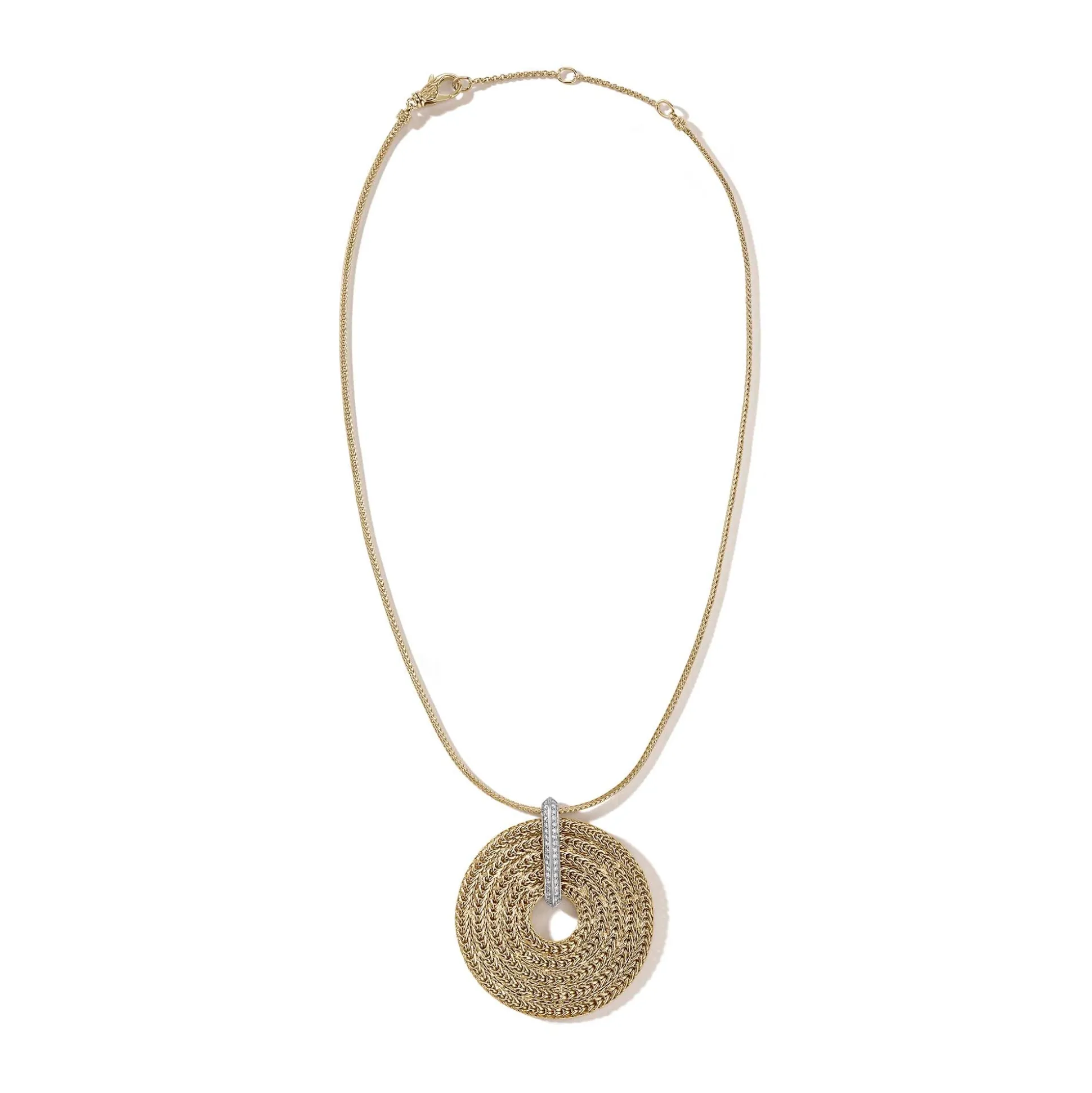Women John Hardy Pendants^Rata Chain Pendant Necklace, Silver, Gold
