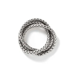 Women John Hardy Soft^Soft Chain Rolling Ring, Sterling Silver