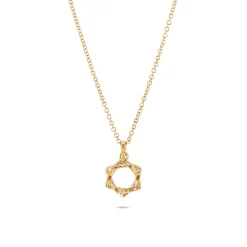 Women John Hardy Pendants^Star Of David Pendant Neckalce, Gold, Diamonds