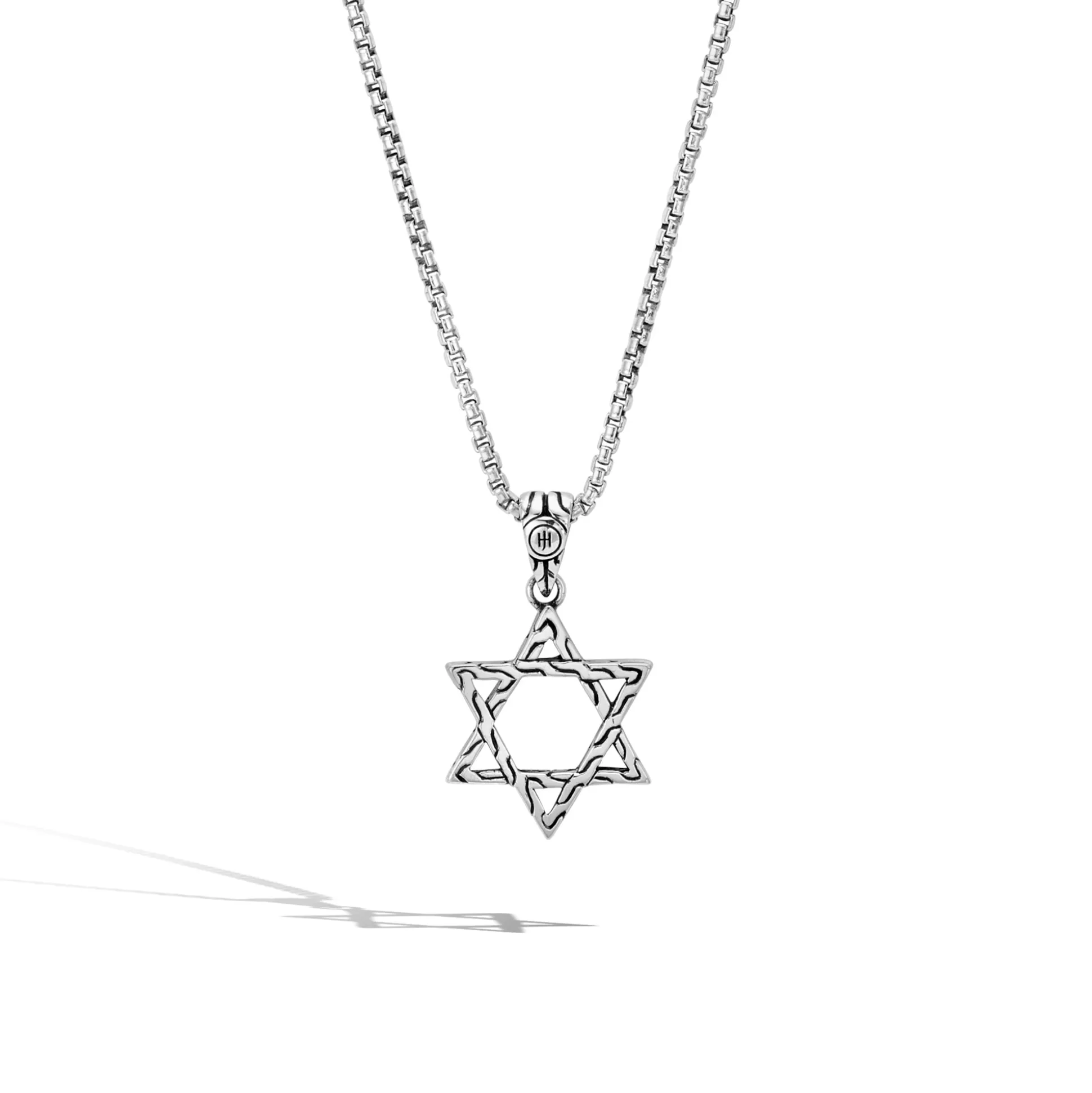 Men John Hardy Tags & Pendants^Star Of David Pendnat Necklace, Silver