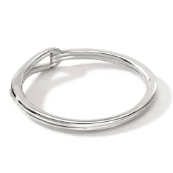 Men John Hardy Cuffs^Surf Hinged Bangle, Sterling Silver