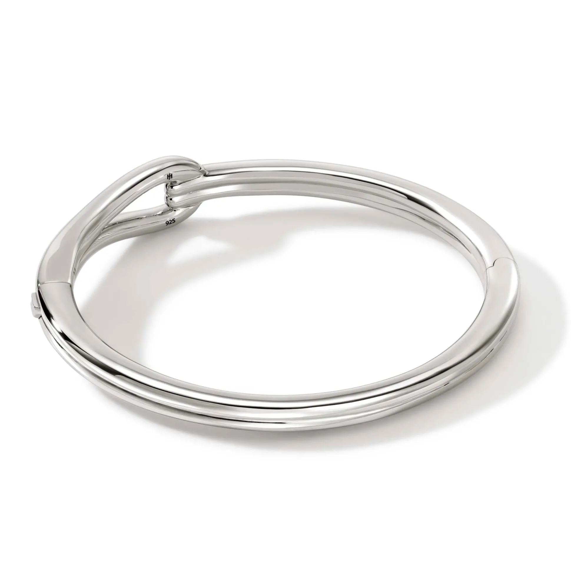 Men John Hardy Cuffs^Surf Hinged Bangle, Sterling Silver