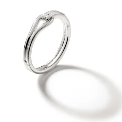 Men John Hardy Cuffs^Surf Hinged Bangle, Sterling Silver, Wide