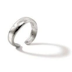 Men John Hardy Cuffs^Surf Kick Cuff, Silver, Diamonds, Wide