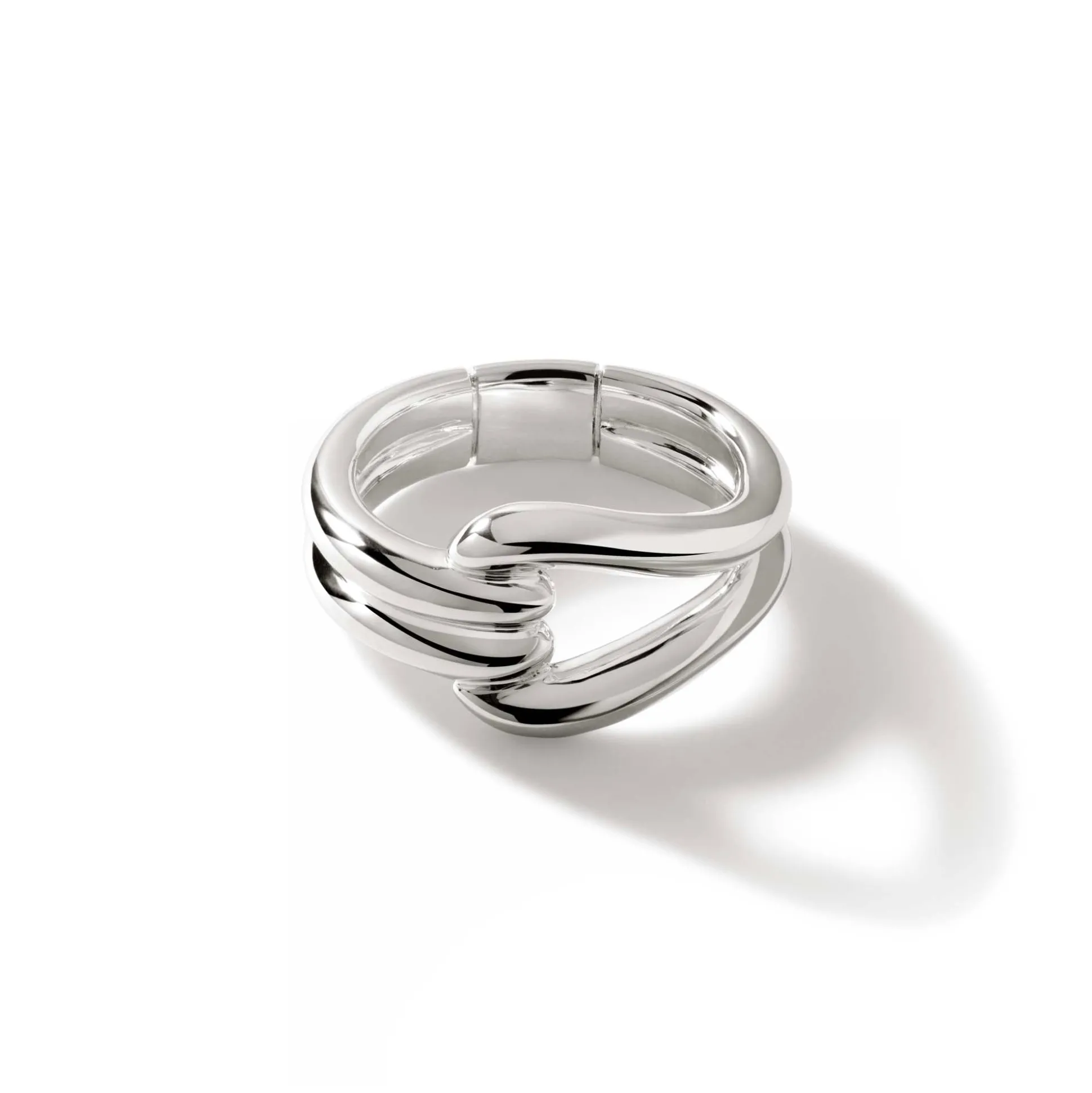 Women John Hardy Statement^Surf Link Ring, Gold