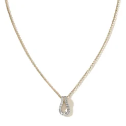 Men John Hardy Tags & Pendants^Surf Pendant Necklace, Gold, Diamonds