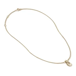 Men John Hardy Tags & Pendants^Surf Pendant Necklace, Gold, Diamonds