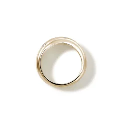 Women John Hardy Bands^Surf Ring, Gold, Diamonds, Slim