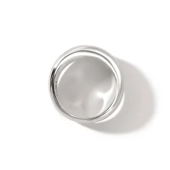 Men John Hardy Bands^Surf Ring, Silver, Diamonds
