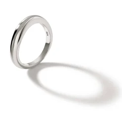 Men John Hardy Bands^Surf Ring, Sterling Silver, Slim