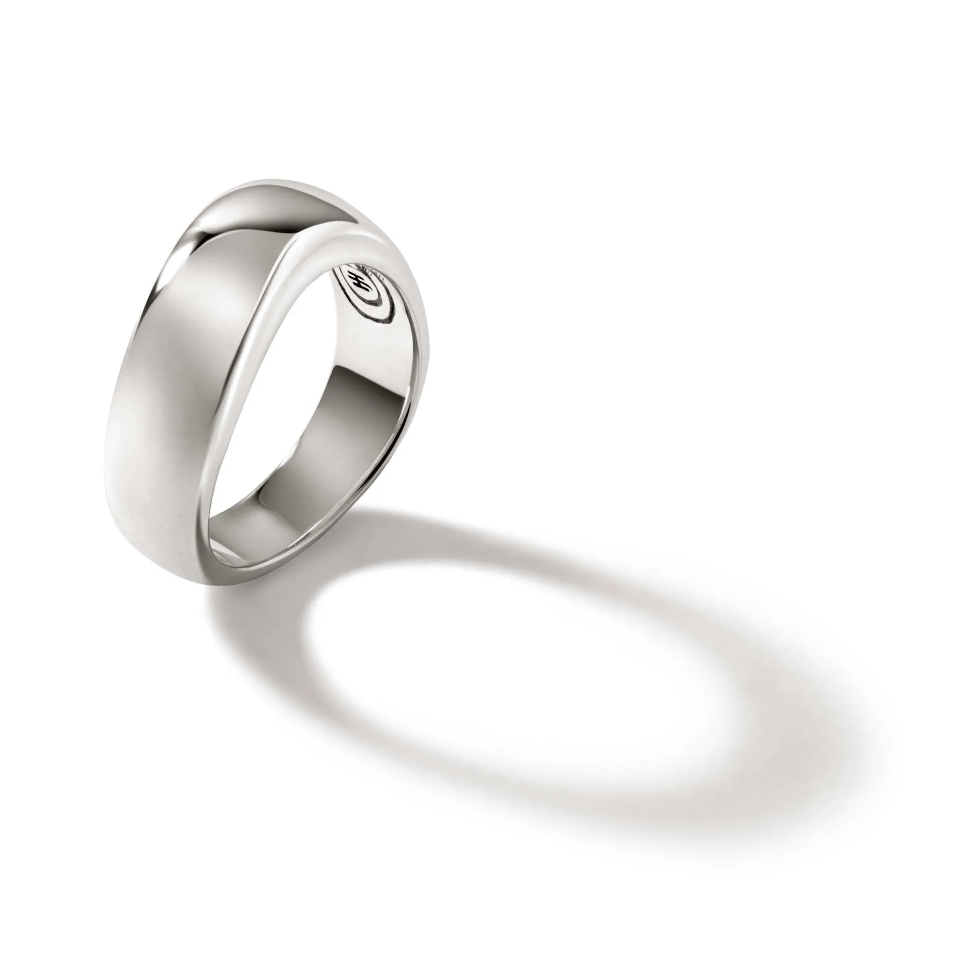 Men John Hardy Bands^Surf Ring, Sterling Silver, Wide