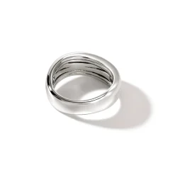 Men John Hardy Bands^Surf Ring, Sterling Silver, Wide