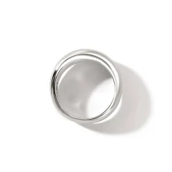 Men John Hardy Bands^Surf Ring, Sterling Silver, Wide