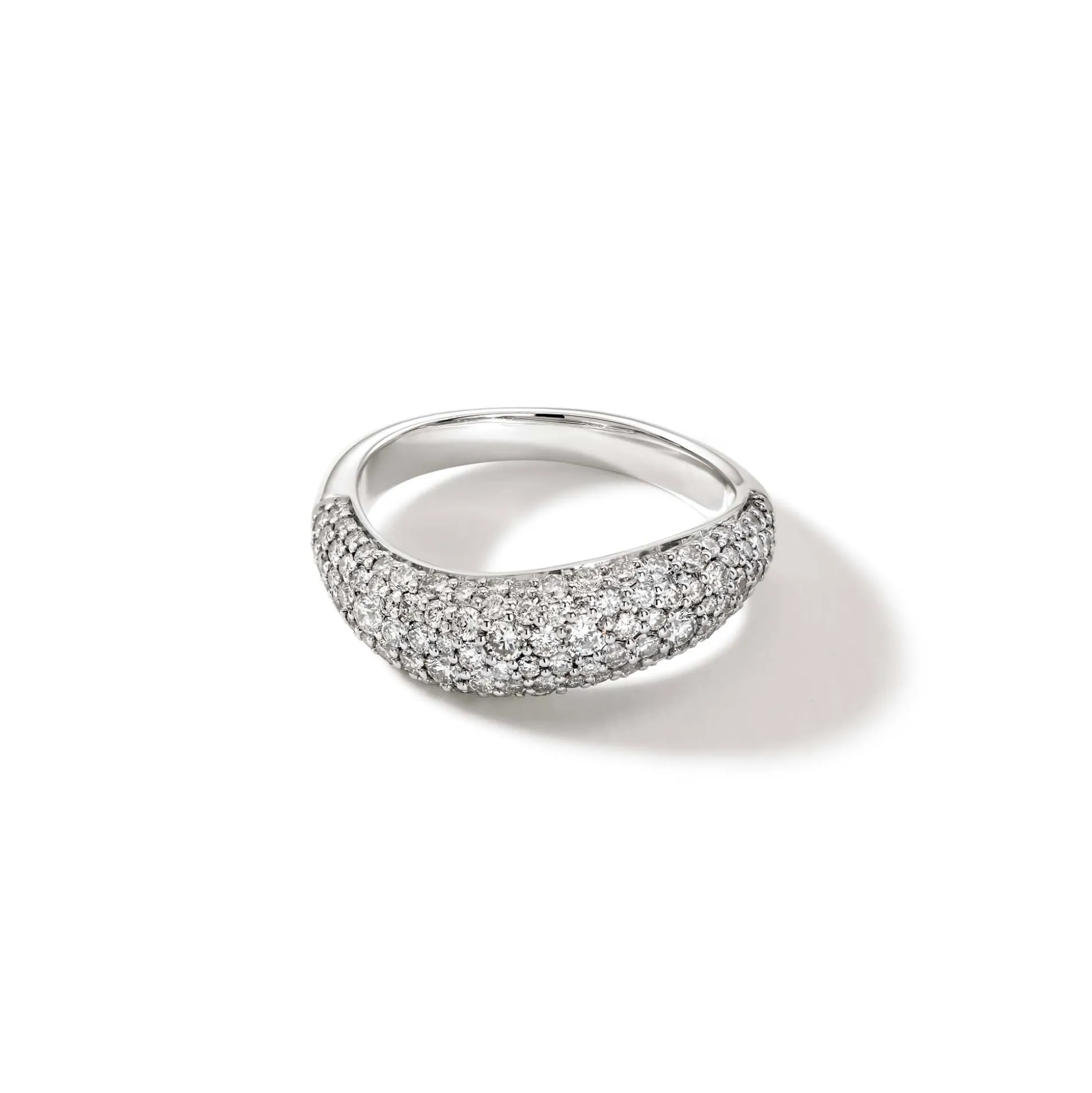 Men John Hardy Bands^Surf Ring, Sterling Silver, Diamonds