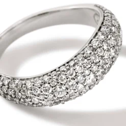 Men John Hardy Bands^Surf Ring, Sterling Silver, Diamonds