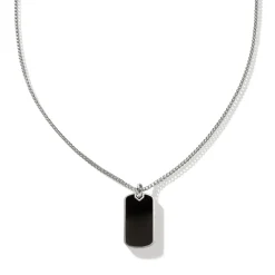 Men John Hardy Tags & Pendants^Tag Pendant Necklace, Sterling Silver, Gemstone