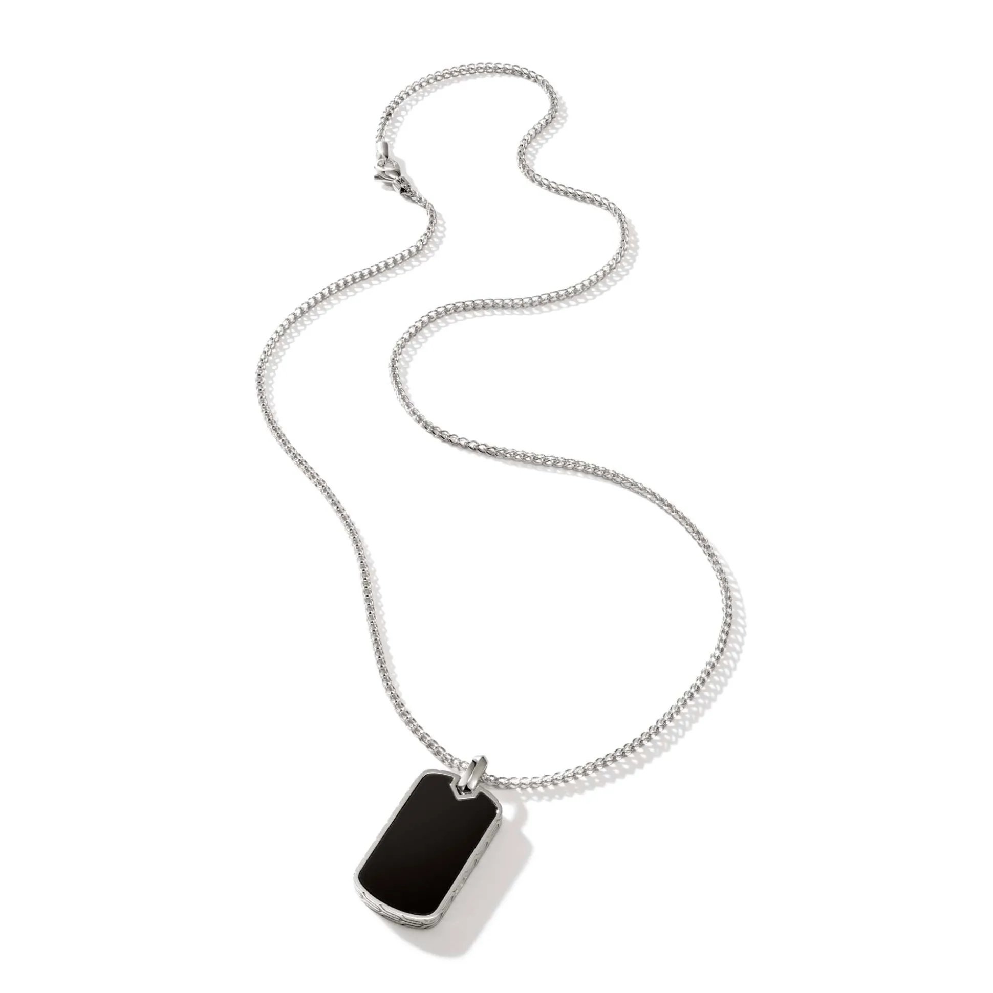 Men John Hardy Tags & Pendants^Tag Pendant Necklace, Sterling Silver, Gemstone