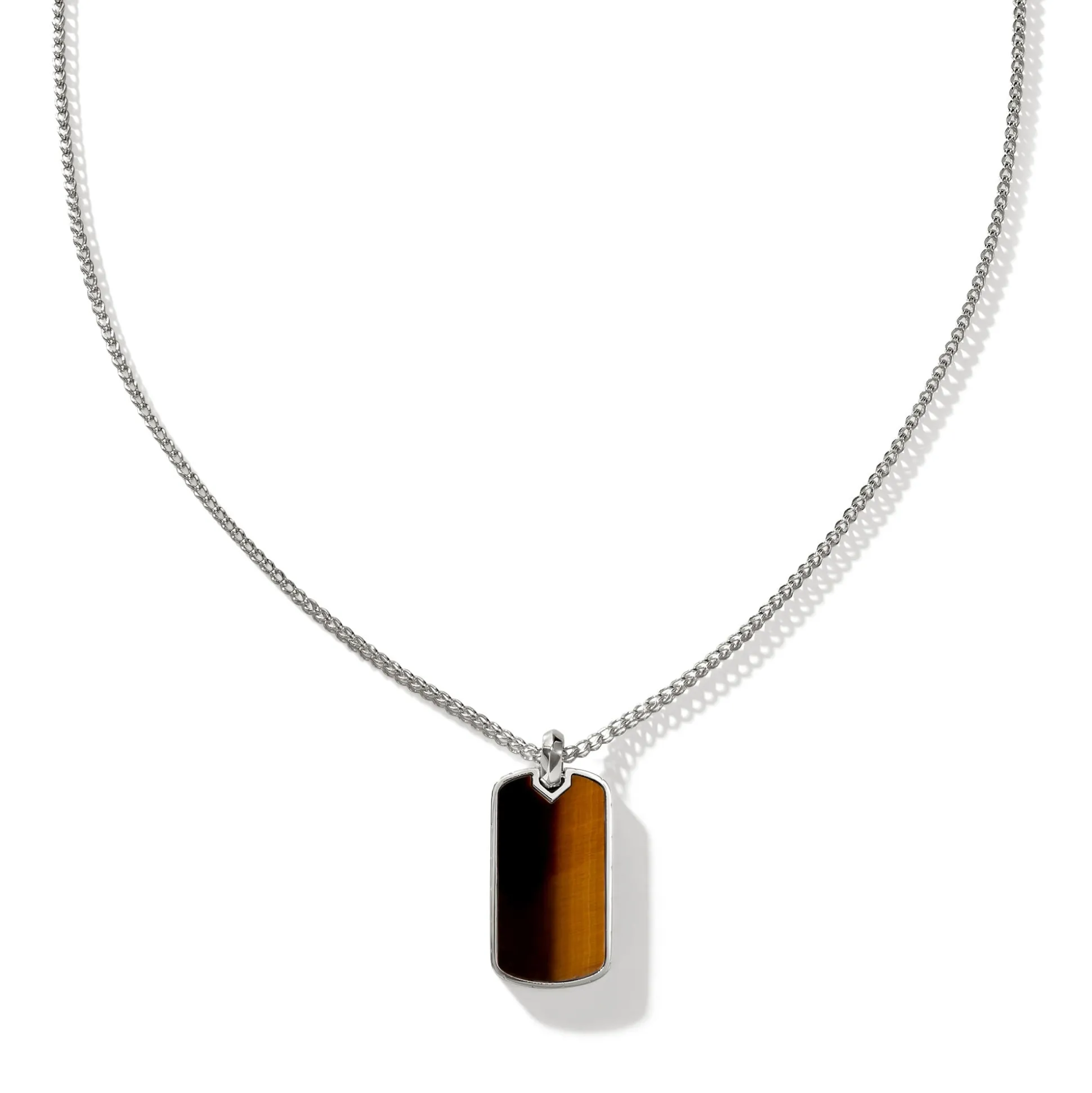 Men John Hardy Tags & Pendants^Tag Pendant Necklace, Sterling Silver, Gemstone