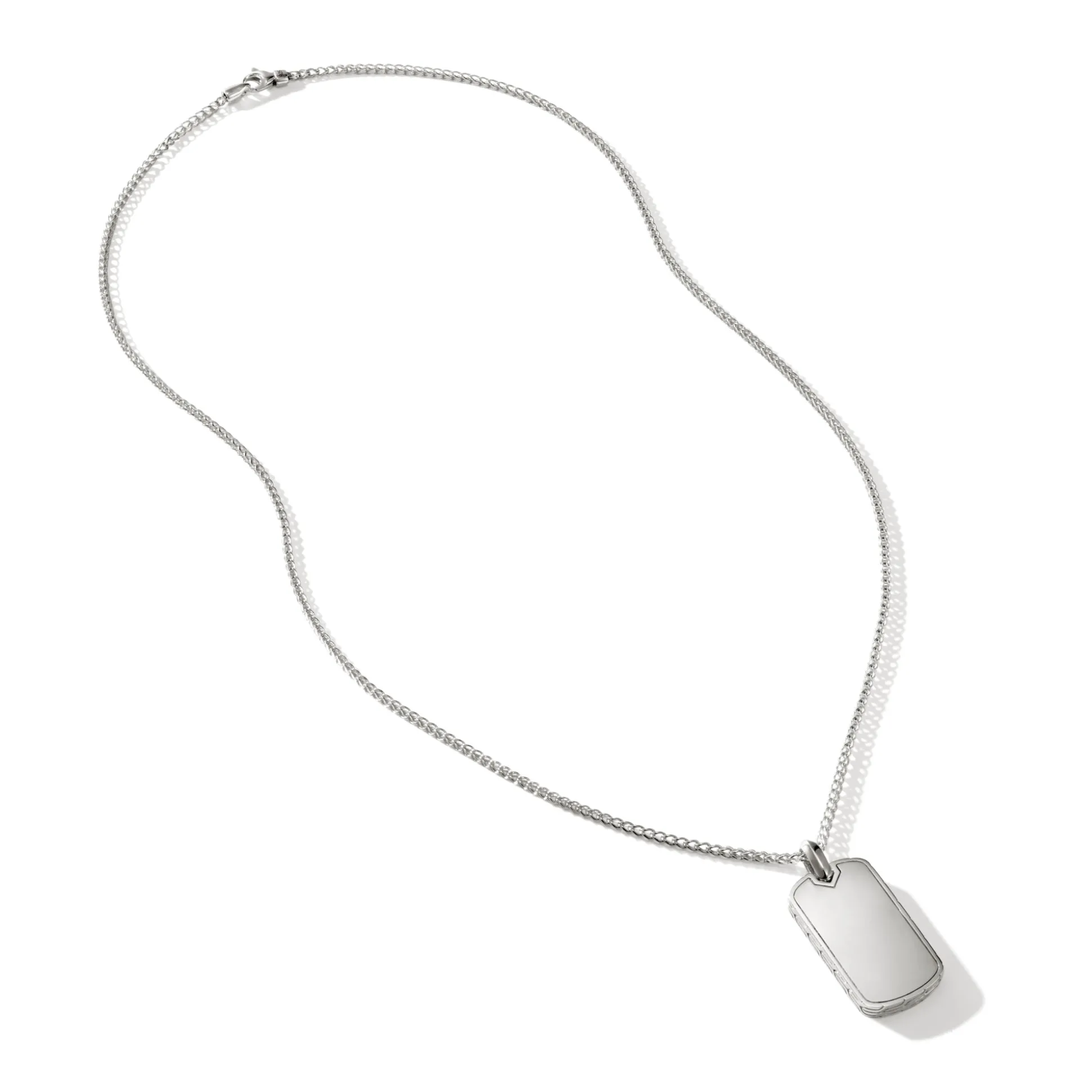 Men John Hardy Tags & Pendants^Tag Pendant Necklace, Sterling Silver, Gemstone